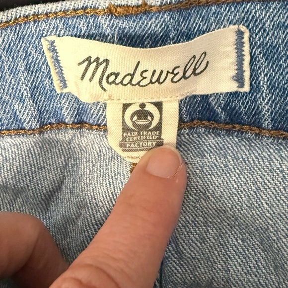 Madewell Blue Ankle Jeans - Picture 5 of 6